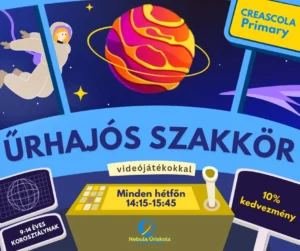 Űrhajós szakkör szeptemberi bérlet