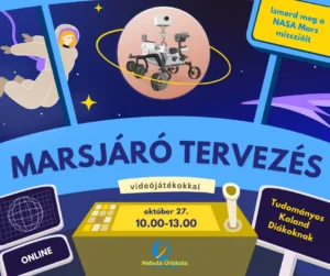 🤖 10.27. Marsjáró tervezés: Online (Őszi szünet)